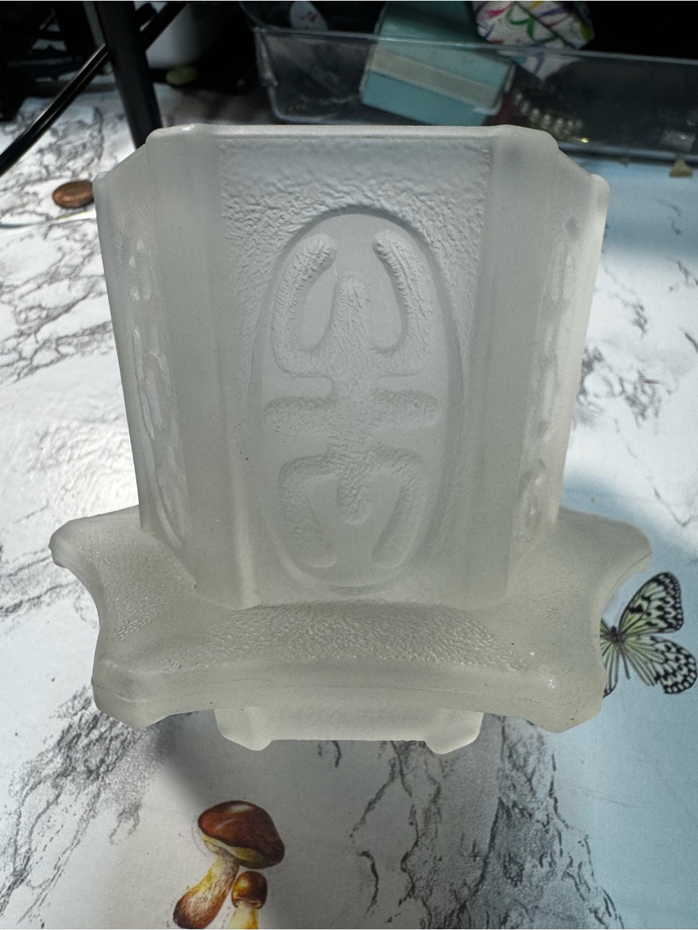 Vintage HOMCO pagoda fairy lamp base only